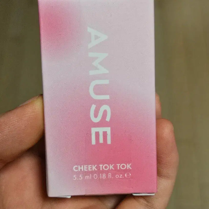 [BUNJANG] Amuse Cheek TokTok 05 Blusher / 어뮤즈 치크 톡톡 05 럽미 톡 블러셔