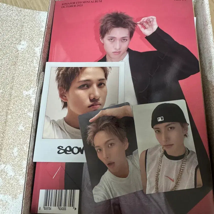 에투메 개봉 앨범 트로피 조성일 성일 풀셋 포카 포토카드 82major