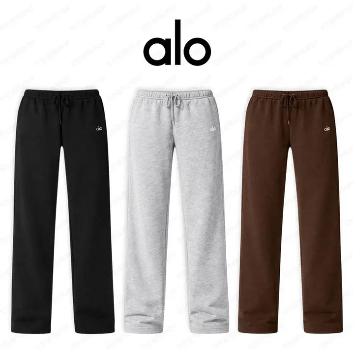[BUNJANG] Alo Unisex Fleece-Lined Pants / [새상품/특가/무료배송] 알로 정품 남여공용 기모 팬츠