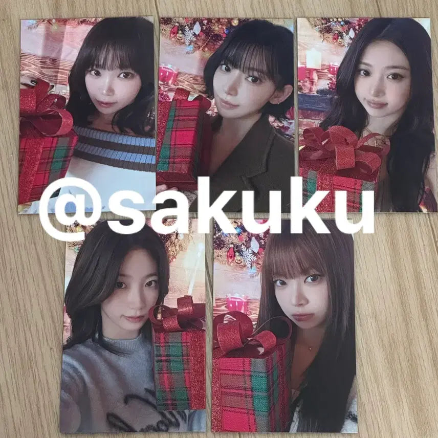 르세라핌 가대축 가요대축제 연말 홀리데이 포카