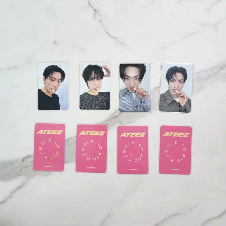 [일괼로만] 에이티즈 골든아워 Part.3 메이크스타 특전 포카 세트