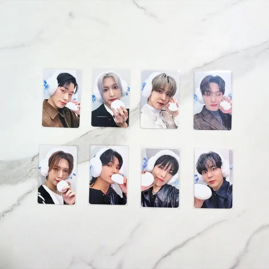 [일괄로만] 에이티즈 미니레코드 럭드 특전 포카 세트