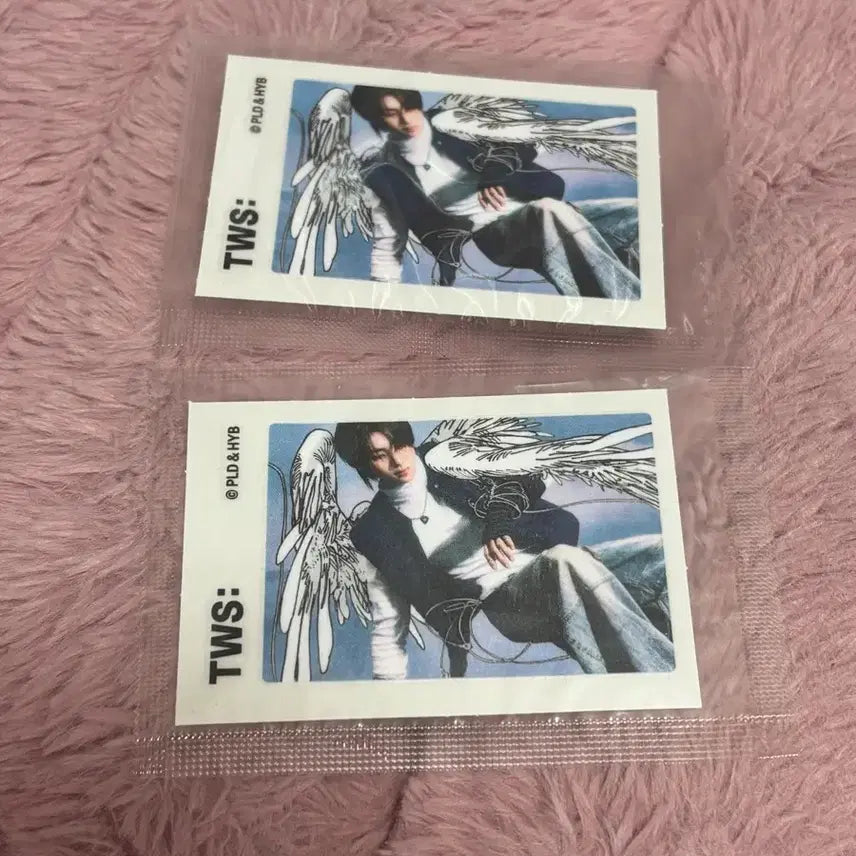 투어스 꼬깔콘 씰스티커 영재 미개봉