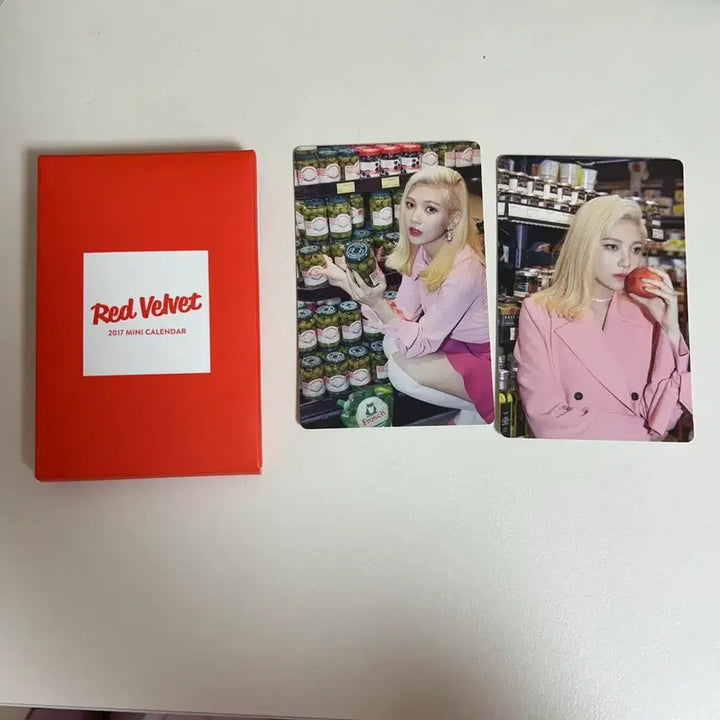 2017 시그 시즌그리팅 조이 포카 레드벨벳