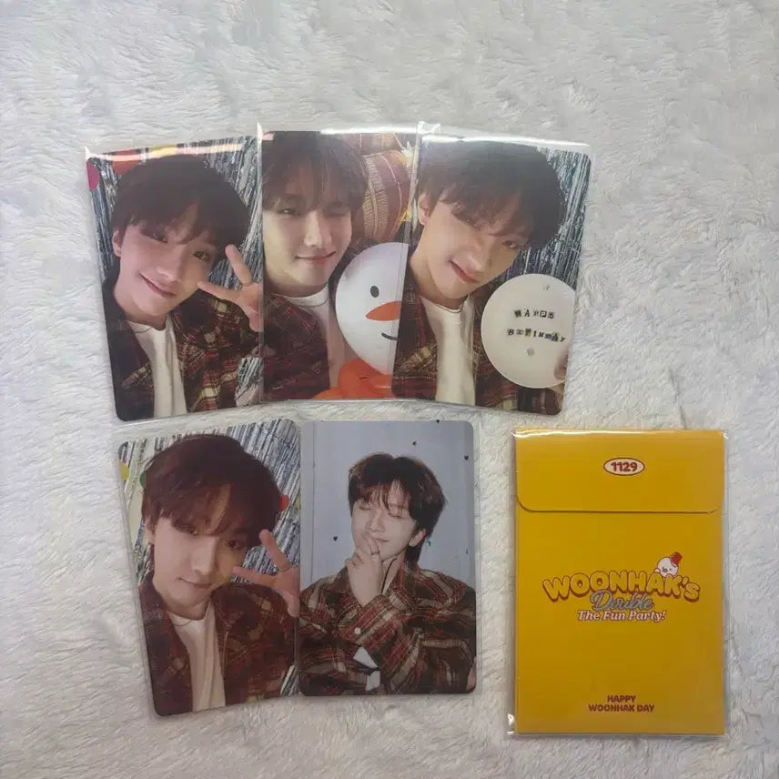 보넥도 운학 생일 엠디 포토카드 세트