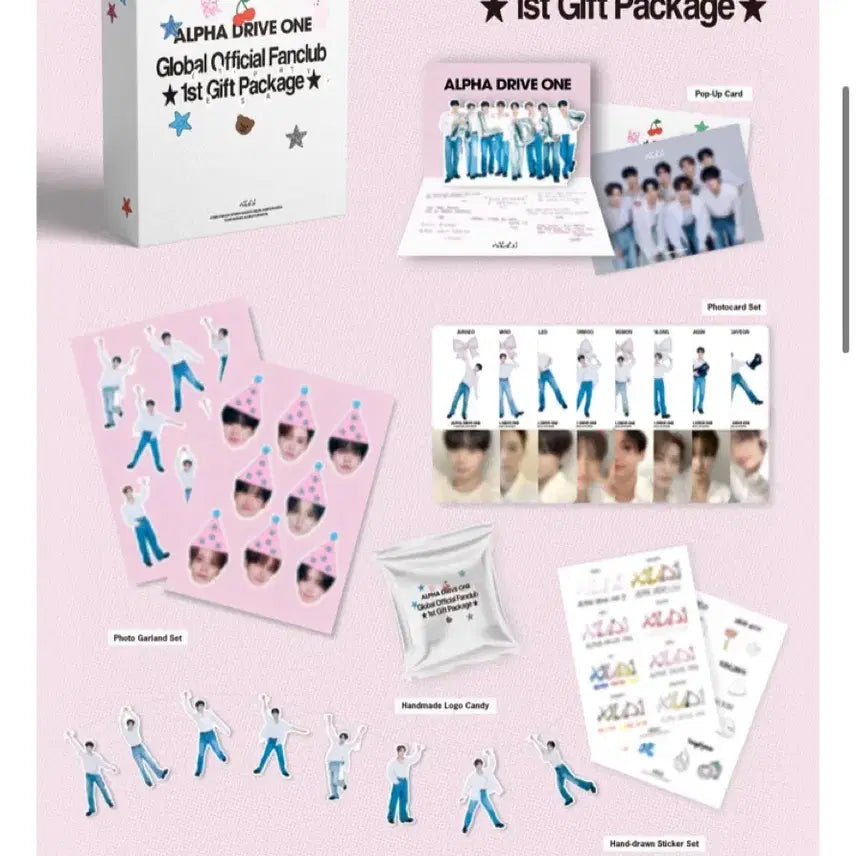 알파드라이브원 Special Gift Package (씬롱 포카 제외)