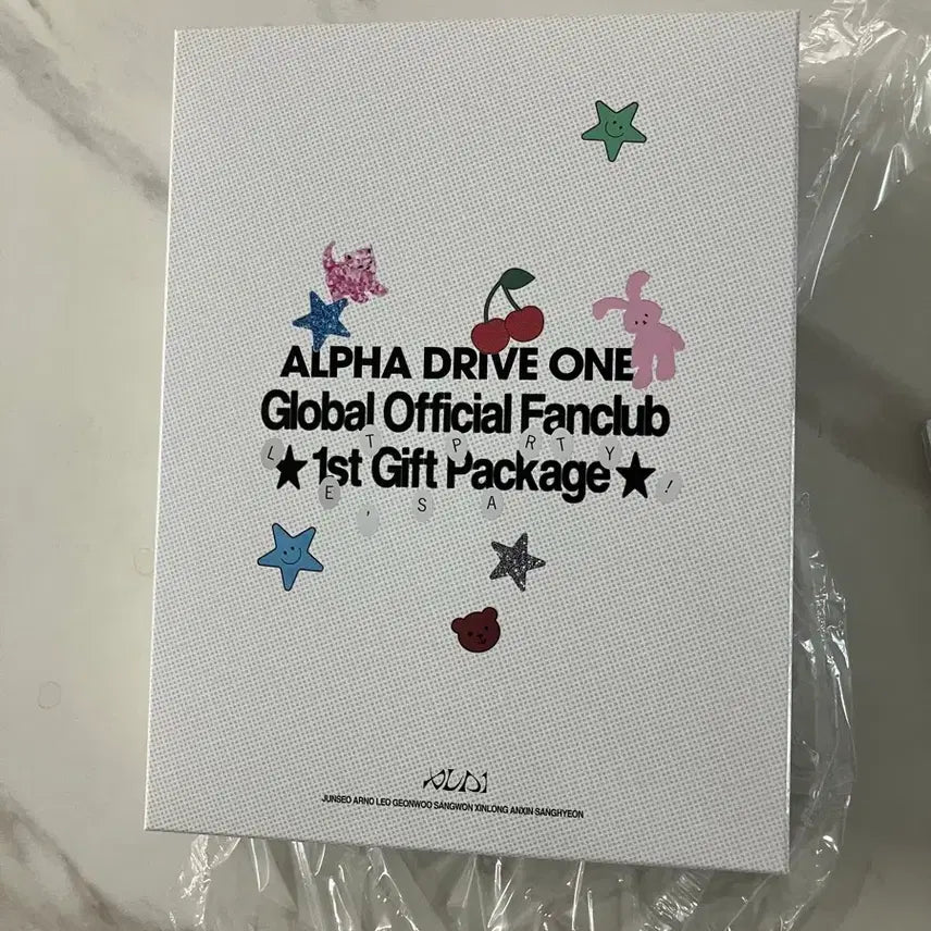 알파드라이브원 Special Gift Package (씬롱 포카 제외)