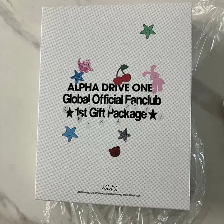 알파드라이브원 Special Gift Package (씬롱 포카 제외)