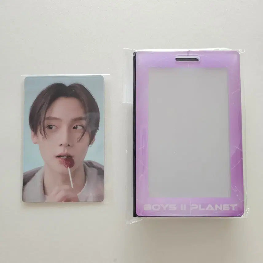 보이즈2플래닛 아카이브 전시회 2주차 포카+포토 홀더 세트 - 이상원 A