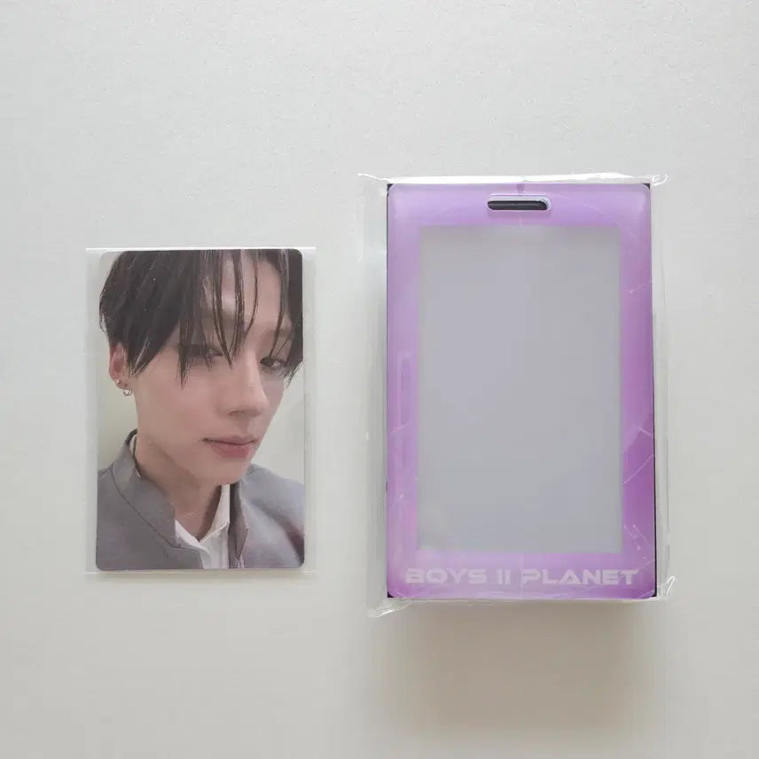 보이즈2플래닛 아카이브 전시회 2주차 포카+포토 홀더 세트 - 이상원 B