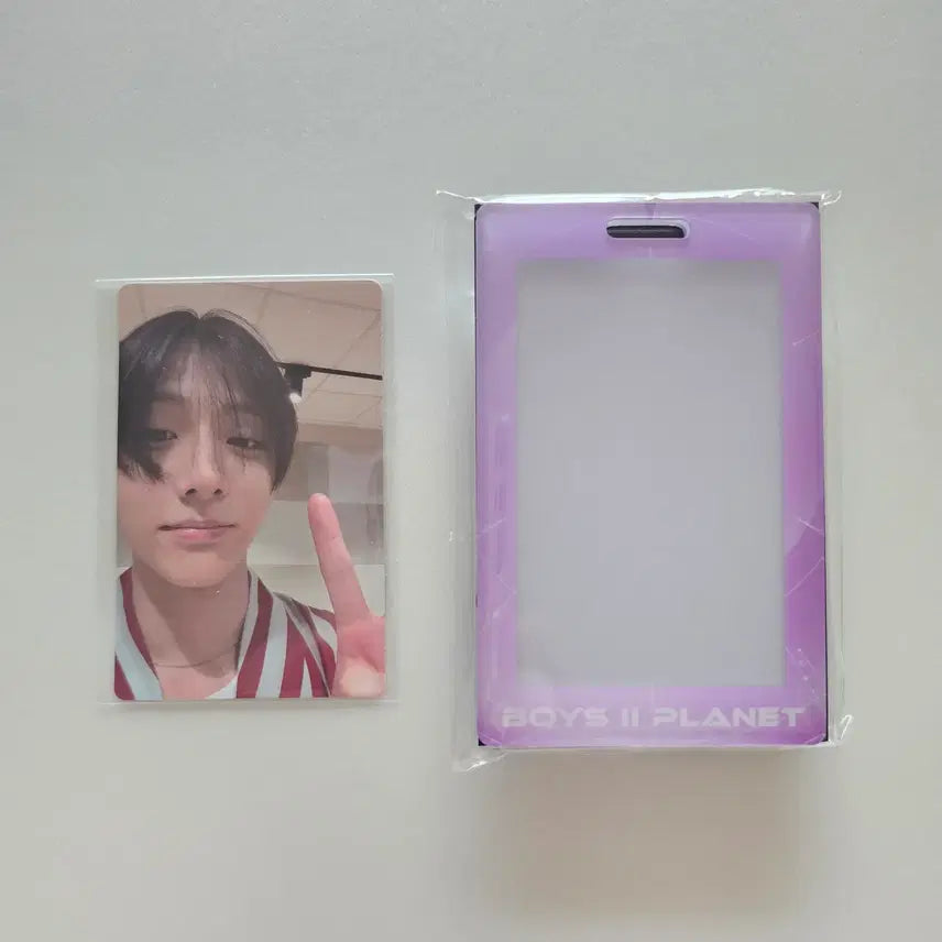 보이즈2플래닛 아카이브 전시회 2주차 포카+포토 홀더 세트 - 이상원 C