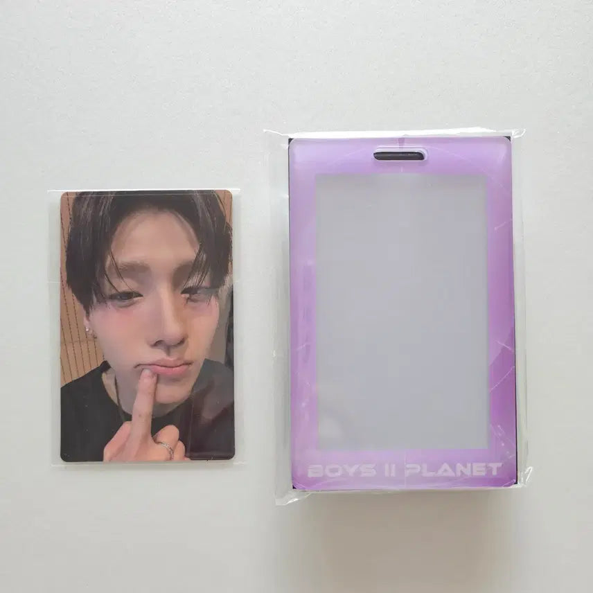 보이즈2플래닛 아카이브 전시회 2주차 포카+포토 홀더 세트 - 이상원 E