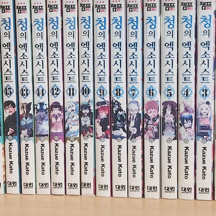 [BUNJANG] Blue Exorcist Volumes 1-17 / 청의엑소시스트 1~17권