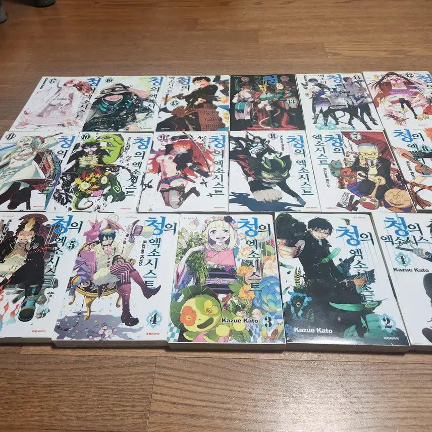 [BUNJANG] Blue Exorcist Volumes 1-17 / 청의엑소시스트 1~17권