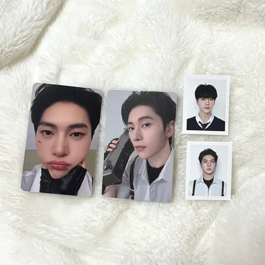 석매튜 애플뮤직 특전 시즌그리팅 포카 증명사진set