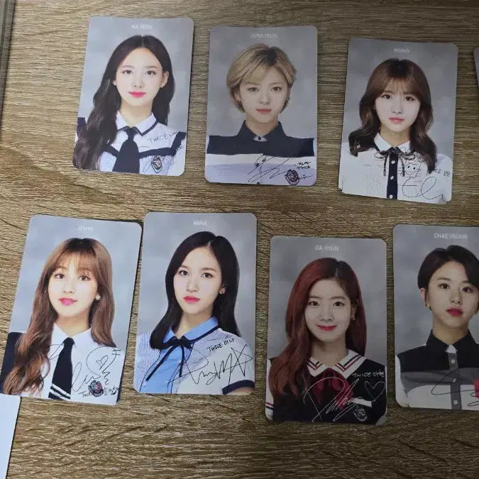 트와이스 스쿨룩스포카 (희귀포카)