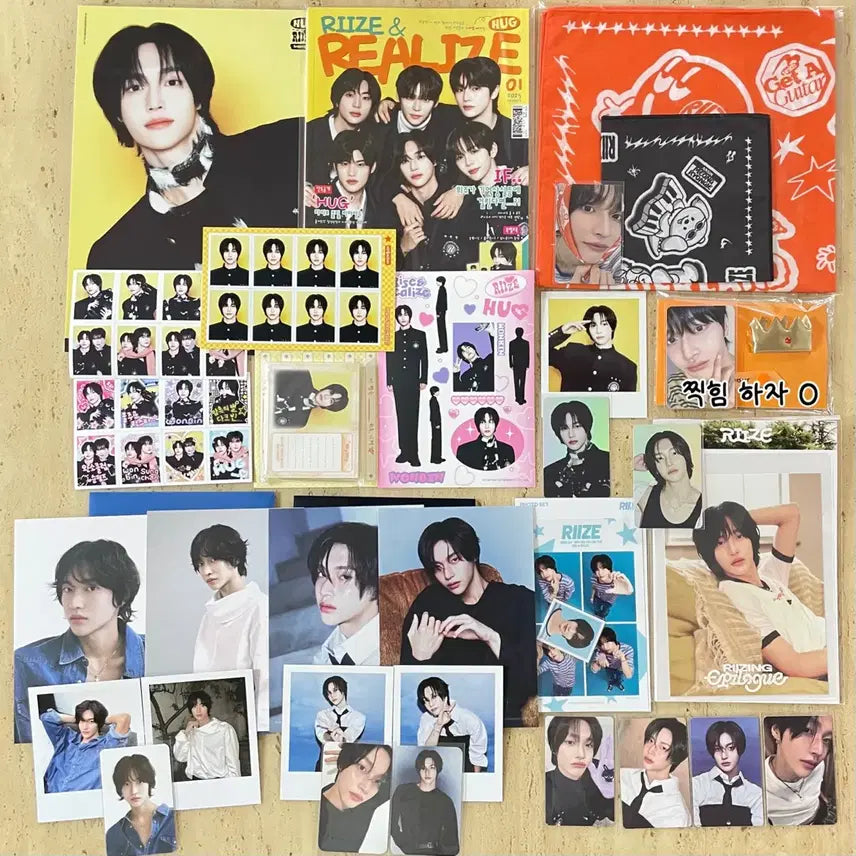 일괄처분) 라이즈 원빈 포카 굿즈 허그 시그 엠디