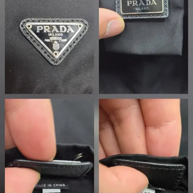 [BUNJANG] Prada Bojuri Pouch / 프라다 복조리 파우치 백
