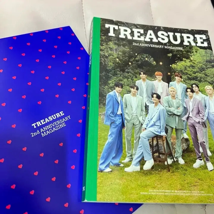 트레저 2주년 기념 매거진 treasure magazine