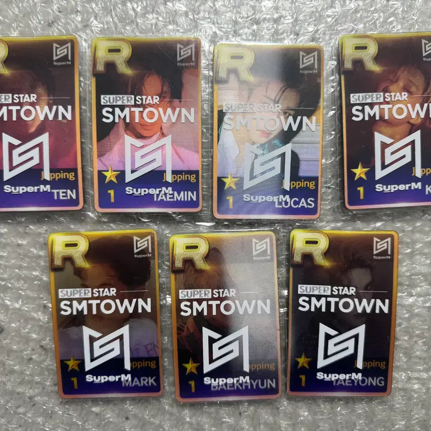 슈퍼엠 슈스엠 Jopping 랜티큘러 포카 일괄