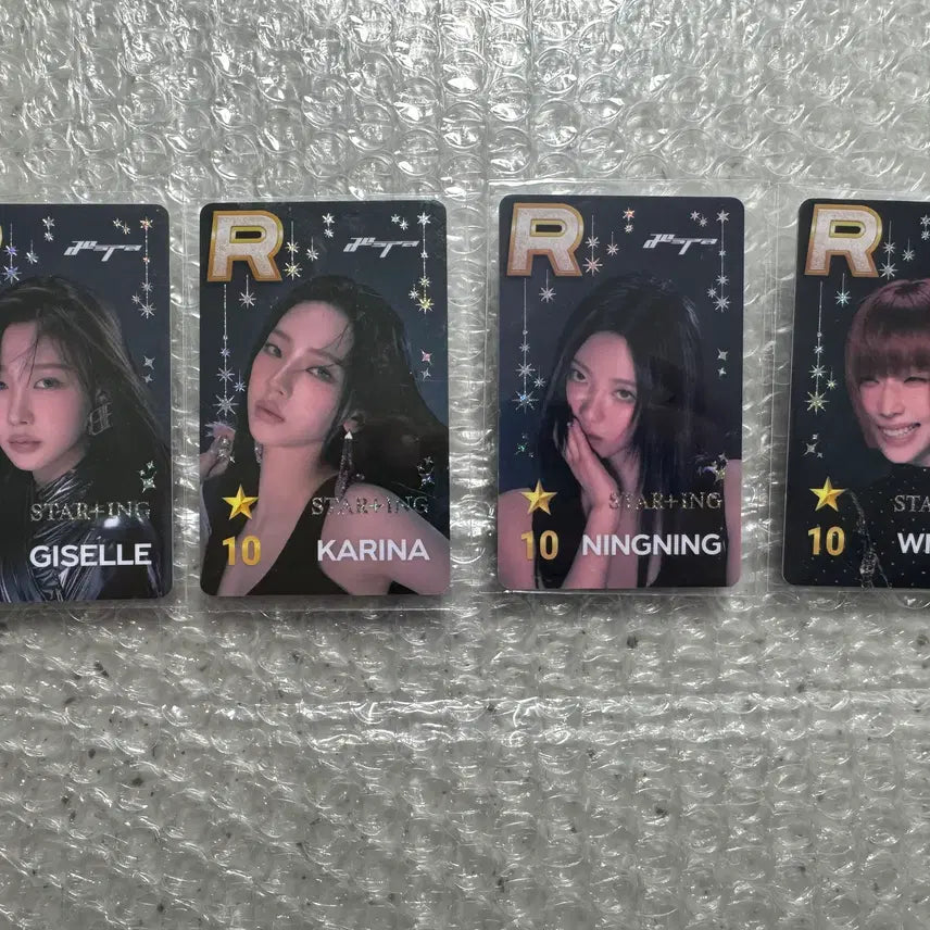 에스파 슈스엠 스타팅 포토카드 일괄