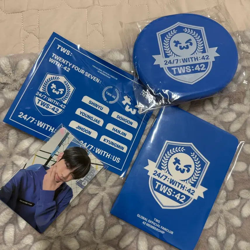 TWS 42 팬클럽 굿즈 풀세트 + 포토카드