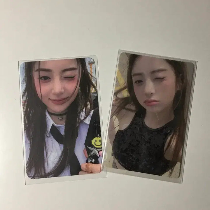 르세라핌 허윤진 포카 포토카드 안티프래자일