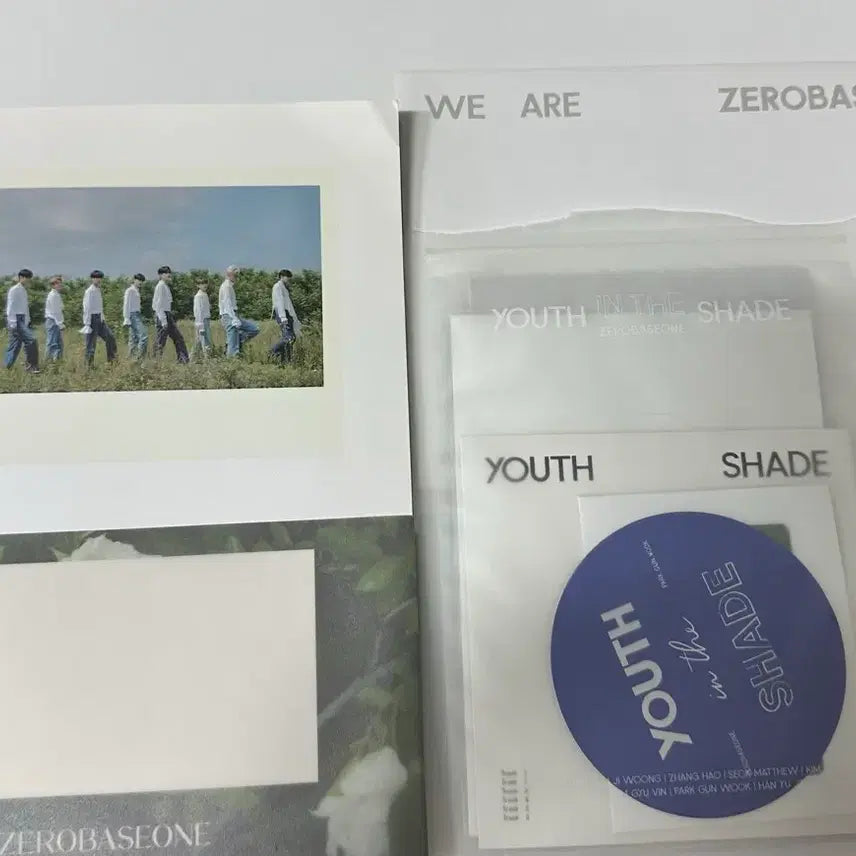 제로베이스원 Youth in the Shade 앨범