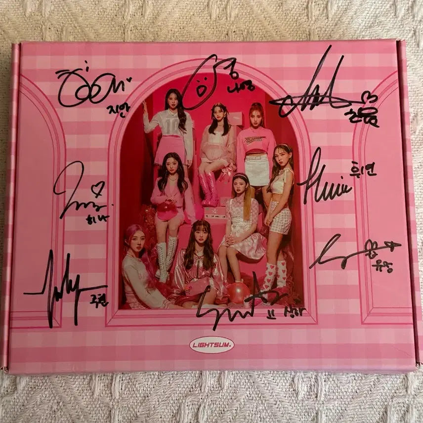 라잇썸 LightSum 친필 싸인 앨범
