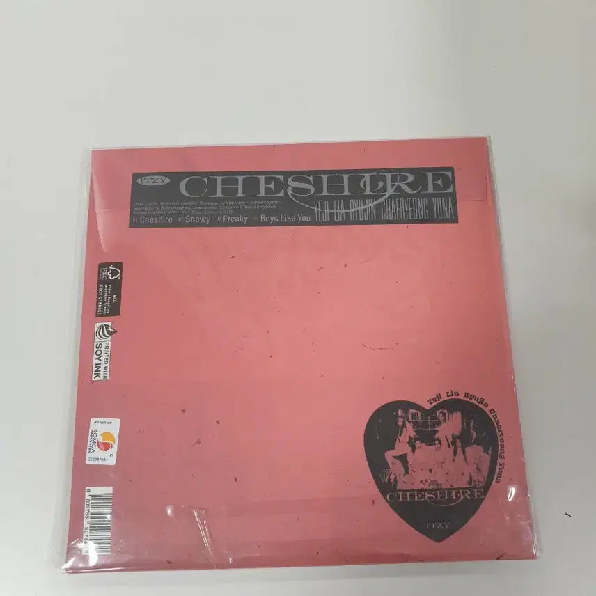 있지 Cheshire 앨범 스페셜반 미개봉