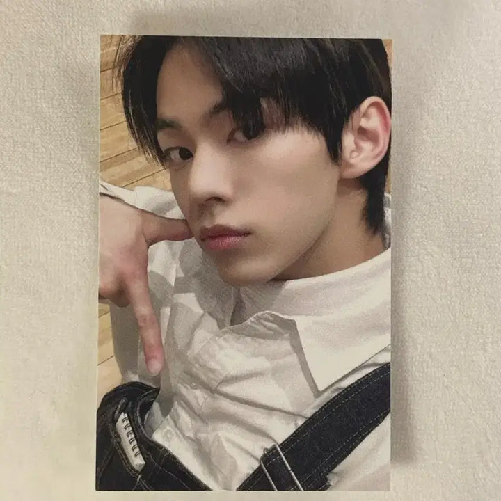 투어스 도훈 Sparkling Blue 공방 포카