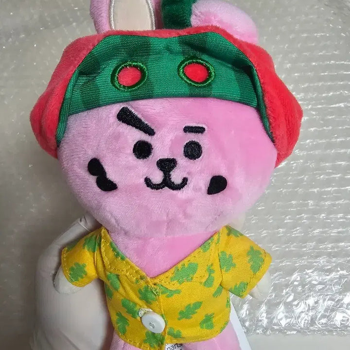 라인프렌즈 BT21 쿠키 썸머레인 인형 키링