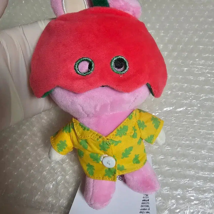 라인프렌즈 BT21 쿠키 썸머레인 인형 키링