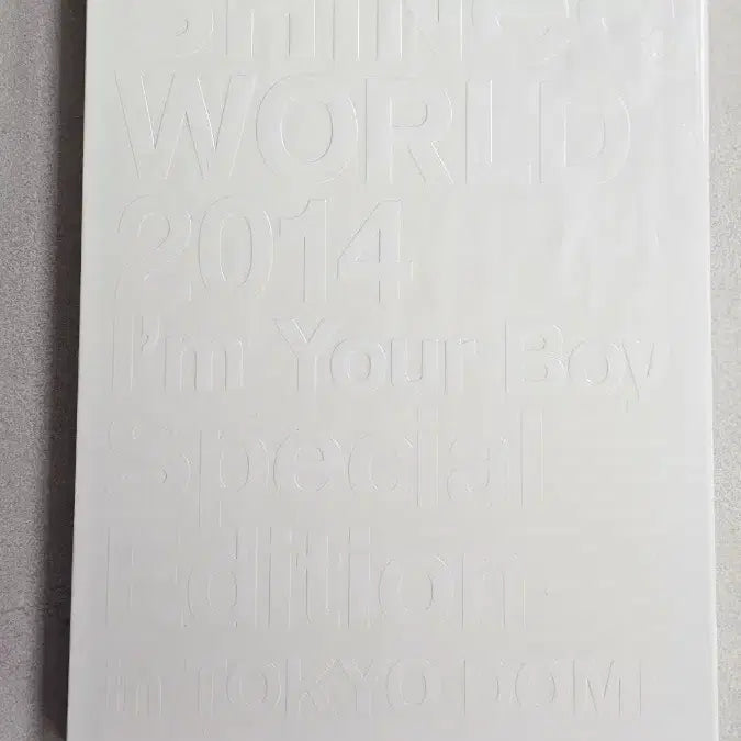 샤이니 2014년 일본 도쿄돔 콘서트 블루레이 초회한정판