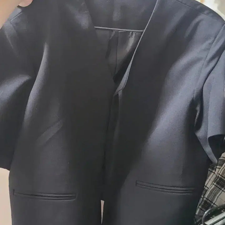 [BUNJANG] Short Sleeve Jacket / 반팔 숏자켓