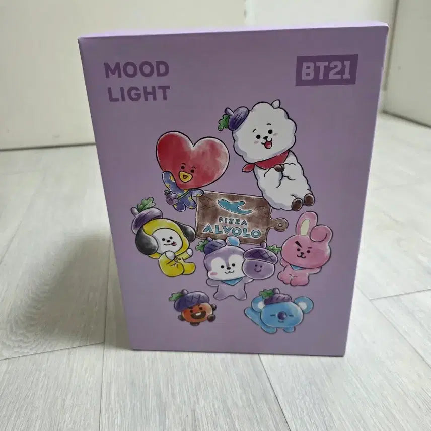 방탄 피자 알볼로 bt21 무드등