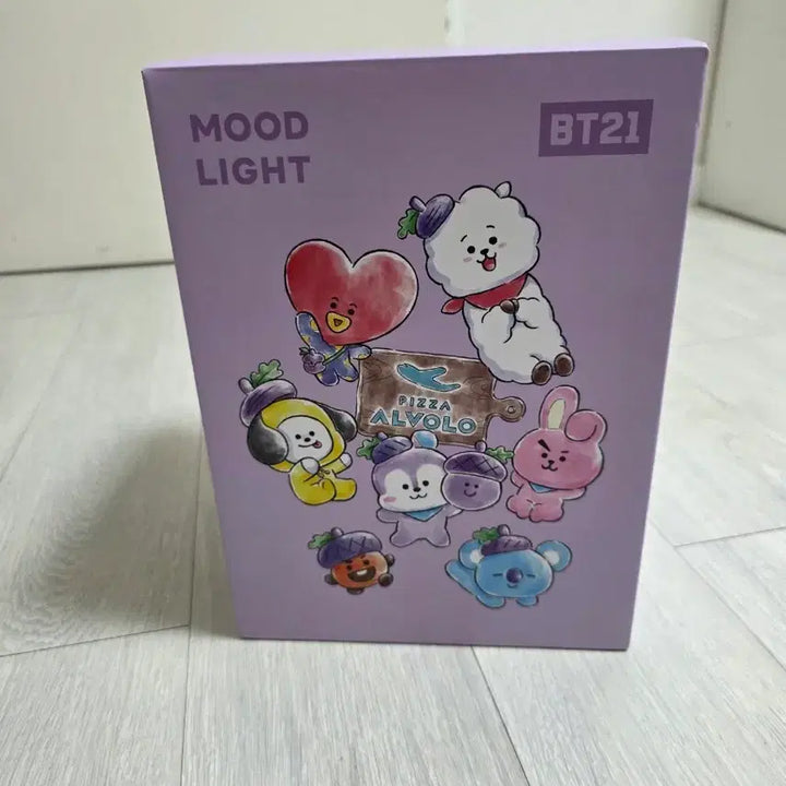 방탄 피자 알볼로 bt21 무드등