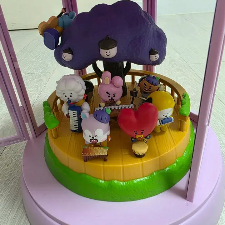 방탄 피자 알볼로 bt21 무드등