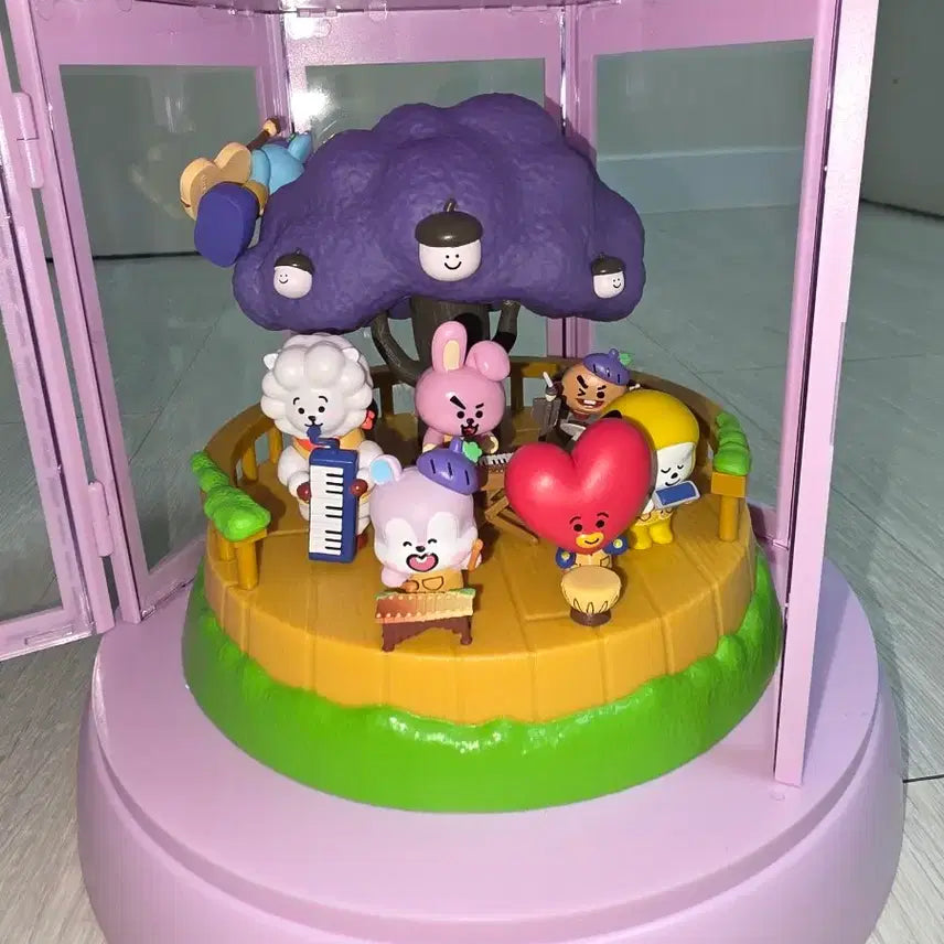 방탄 피자 알볼로 bt21 무드등