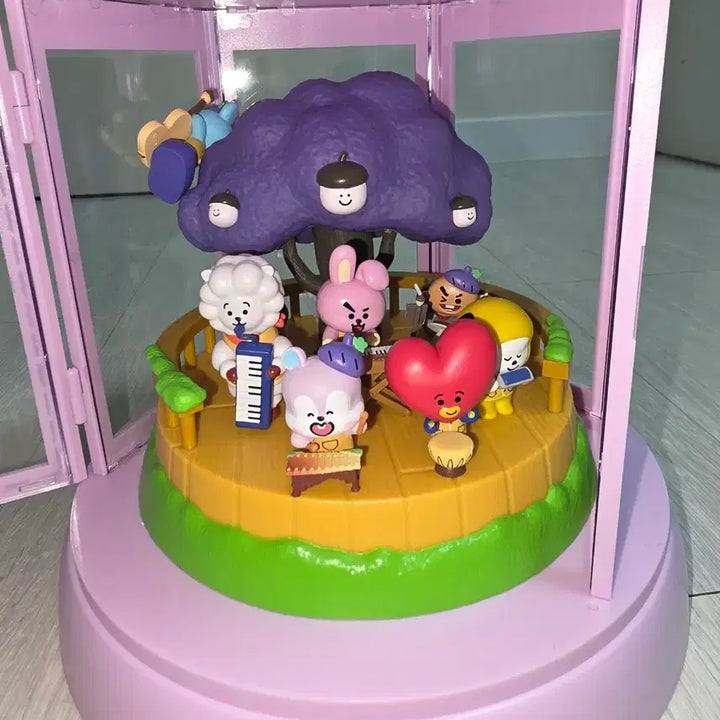 방탄 피자 알볼로 bt21 무드등