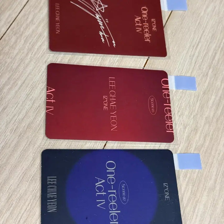 아이즈원 사쿠라 포토카드 3장 세트