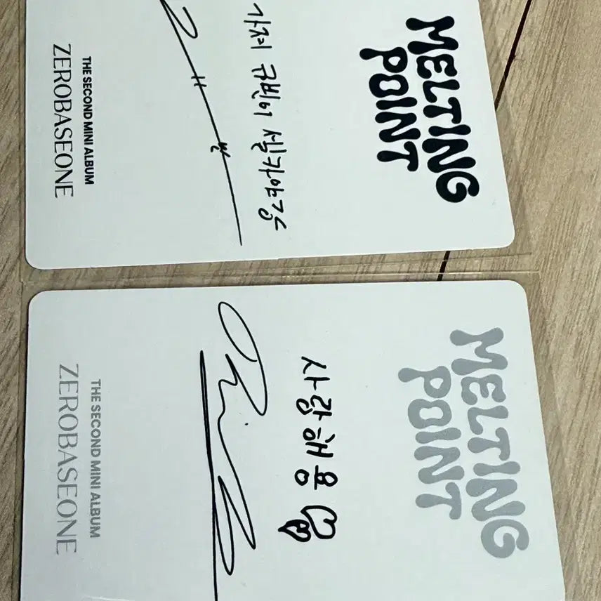 보이넥스트도어 태산 포카 2장