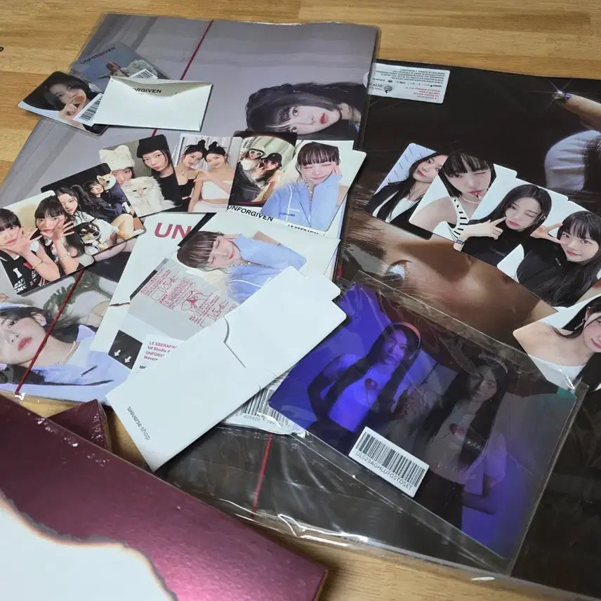 르세라핌 언포기븐 위버스 특전 포함