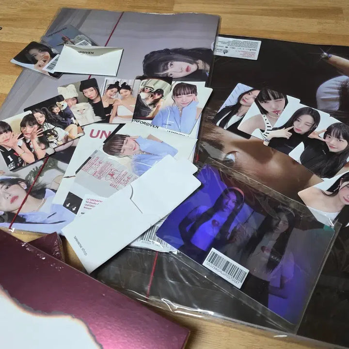 르세라핌 언포기븐 위버스 특전 포함