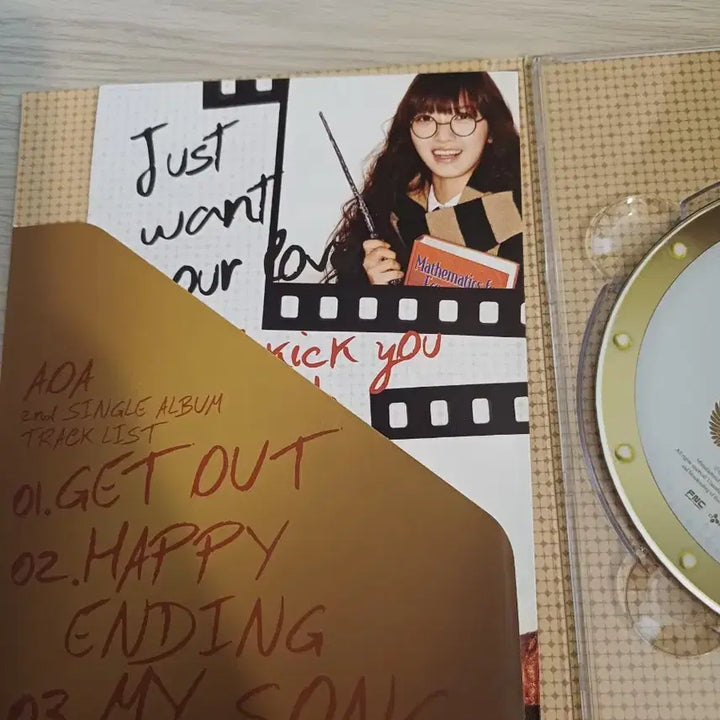 AOA 싱글 2집 비매 싸인 앨범