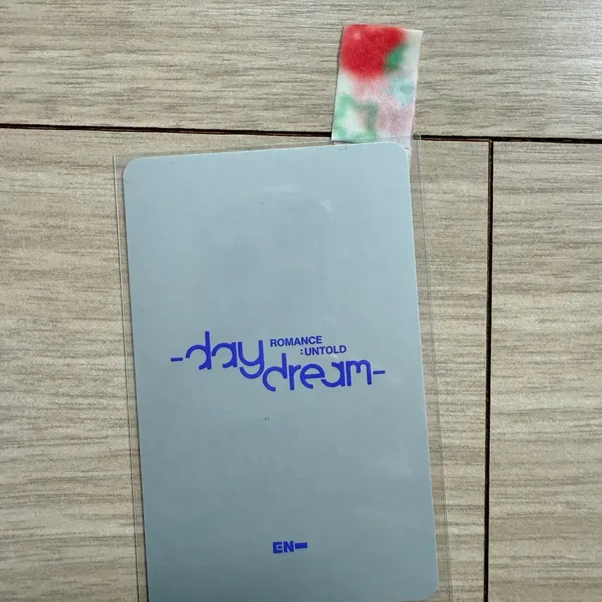 엔하이픈 데이드림 포토카드