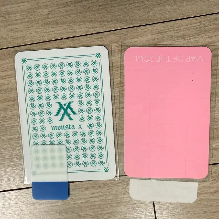 몬스타엑스 단체 / 방탄 슈가 포토카드