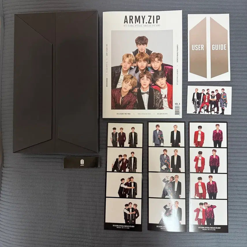 방탄소년단 아미 4기 키트 멤버십 디비디 dvd bts army 공굿