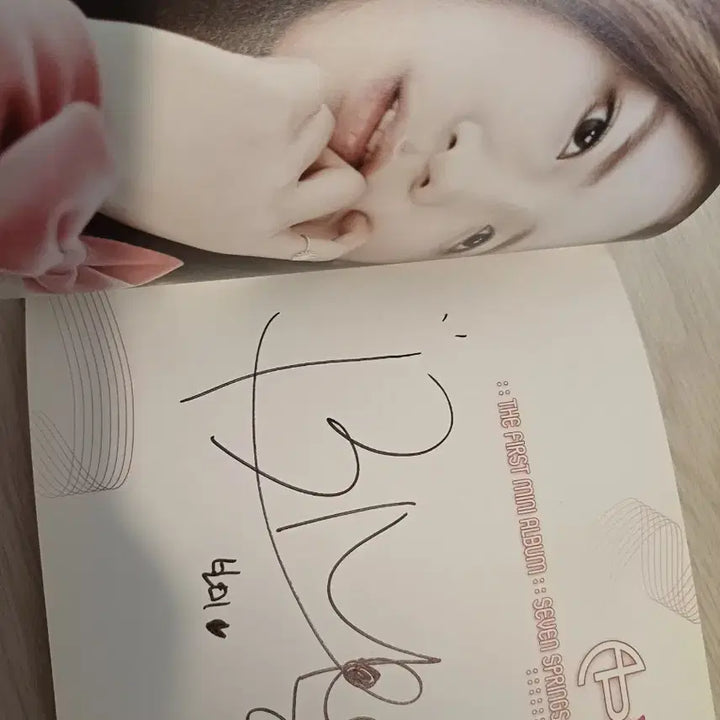 에이핑크 Apink 데뷔앨범 비매 싸인