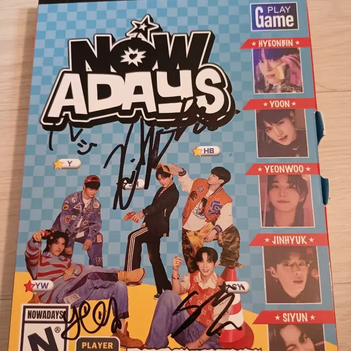 나우어데이즈 비매 싸인 앨범